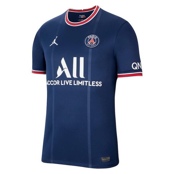 Tailandia Camiseta Paris Saint Germain Replica Primera Ropa 2021/22 Azul